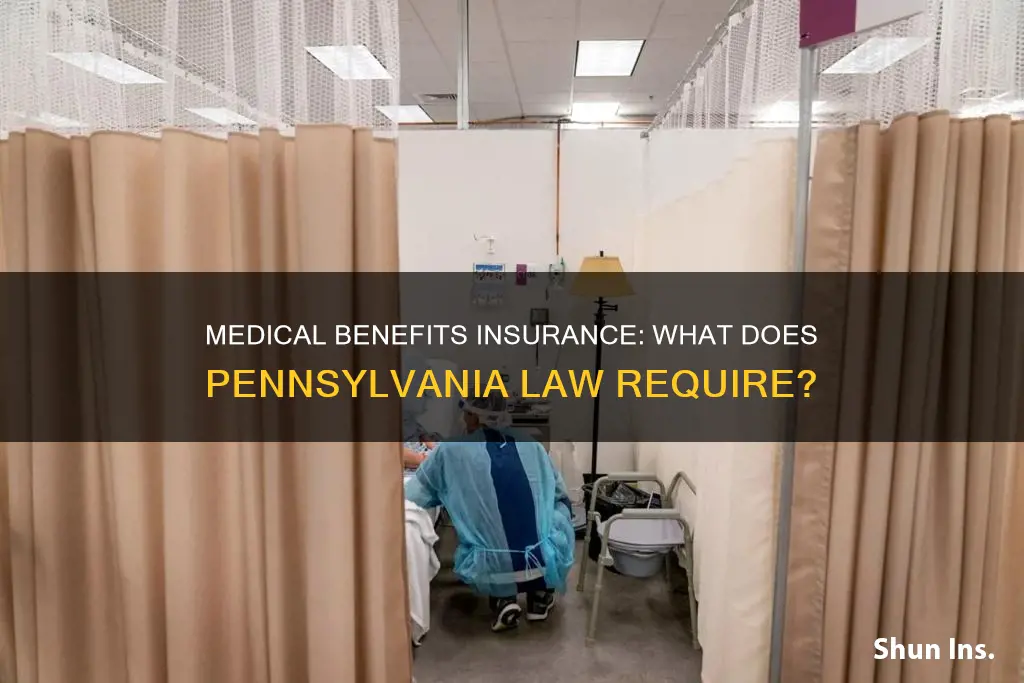 does pennsylvania require medical benefits insurance