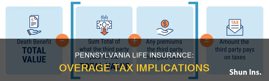 does pennsylvania tax overage of life insurance