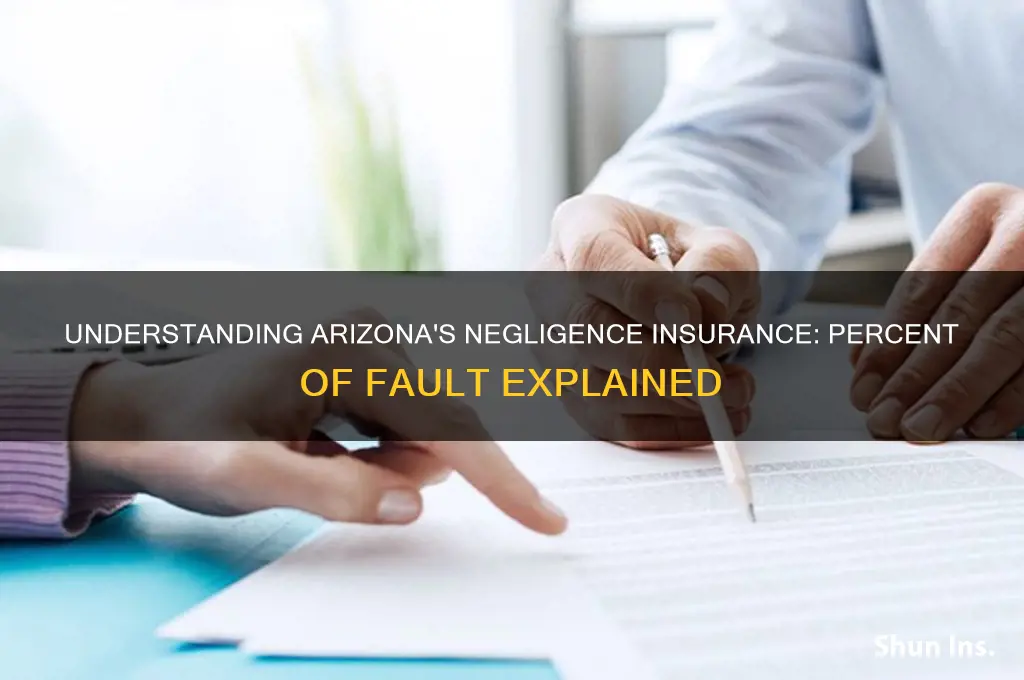 does percent of negligence insurance arizona