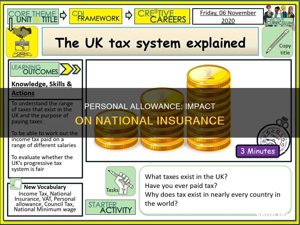 does personal allowance affect national insurance