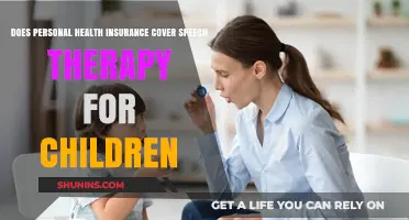 Does Personal Health Insurance Cover Speech Therapy for Children?