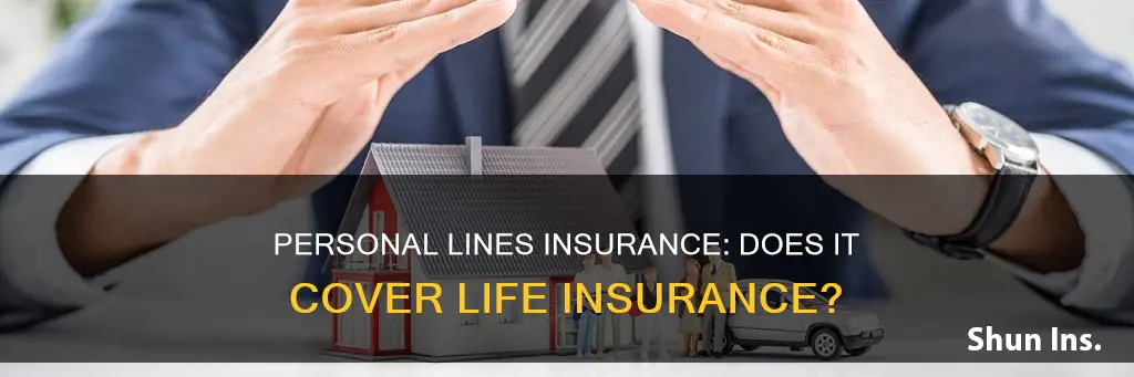 does personal lines insurance include life insurance