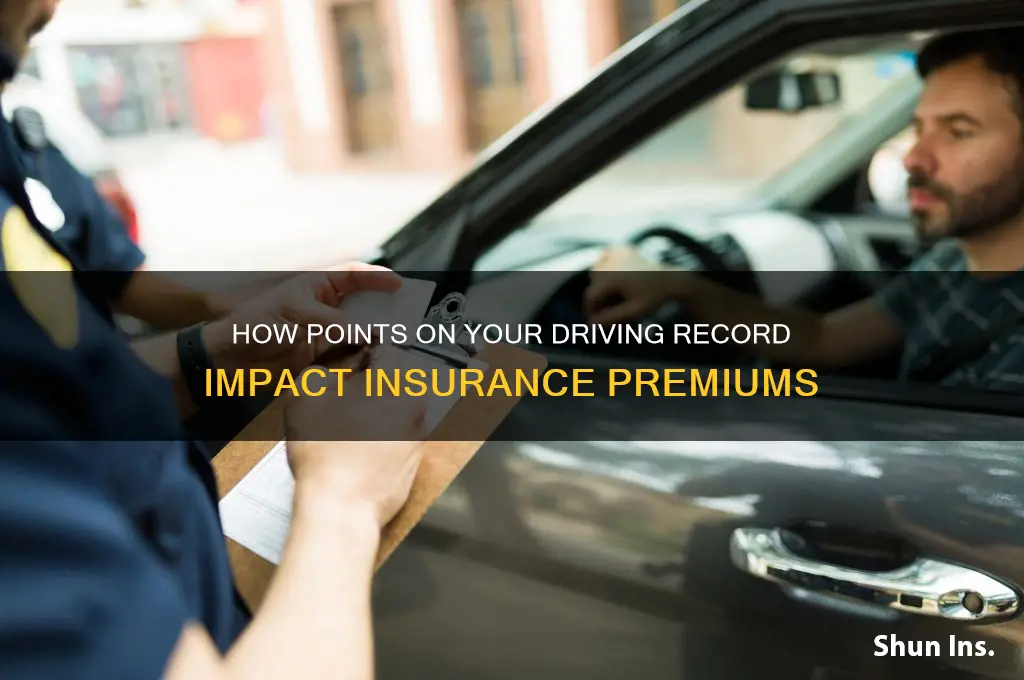 does points increase insurance