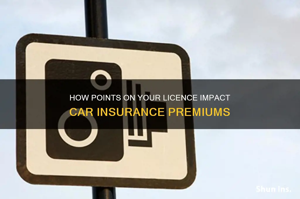 does points on licence increase insurance