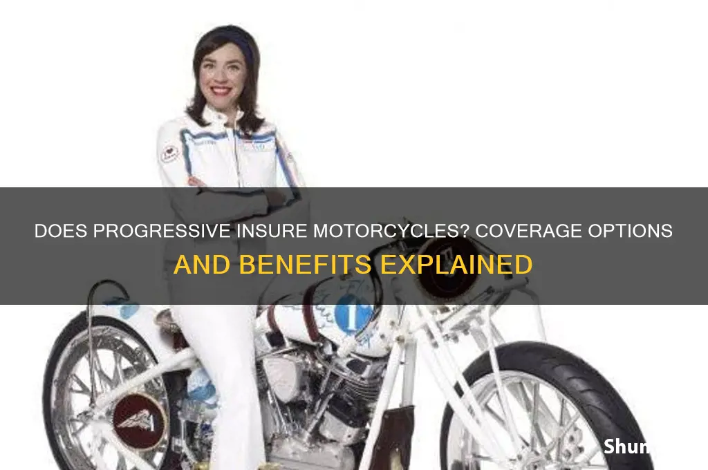does porgressive insure motorcycles