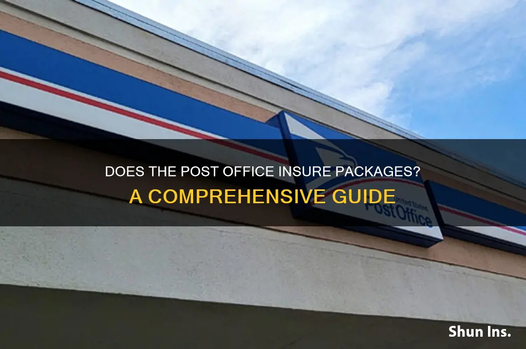 does post office insure packages