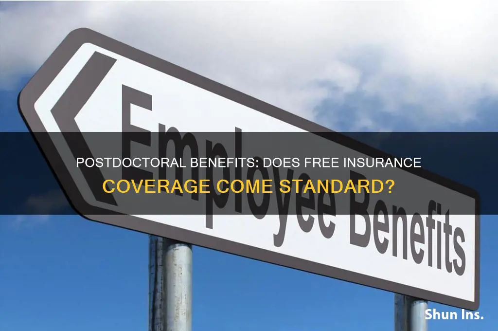 does postdoctoral have free insurence
