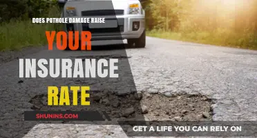 Pothole Damage: Will Your Insurance Rate Increase?