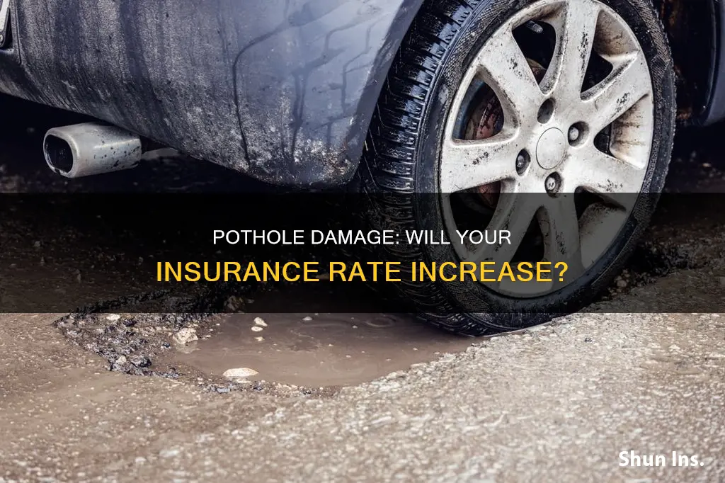 does pothole damage raise your insurance rate
