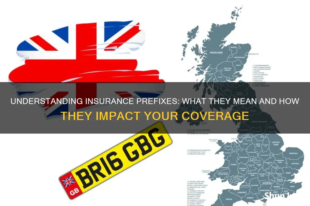 does prefix on insurance