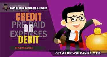 Prepaid Insurance: Credit or Debit?