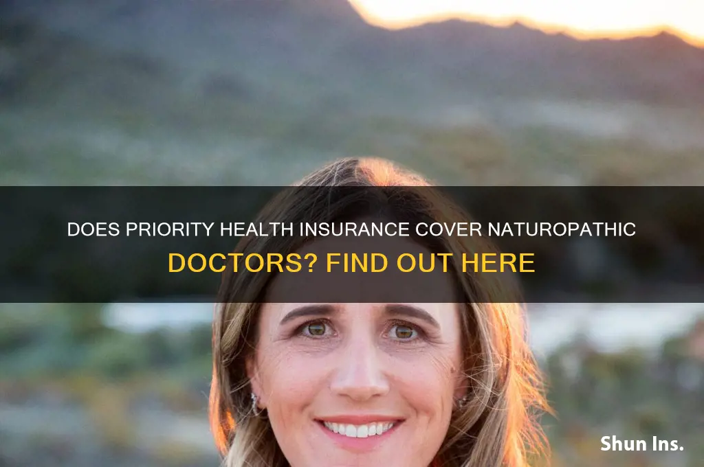 does priority health insurance cover naturopathic doctors