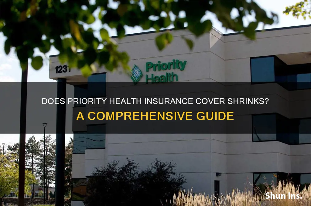 does priority health insurance cover shrinks