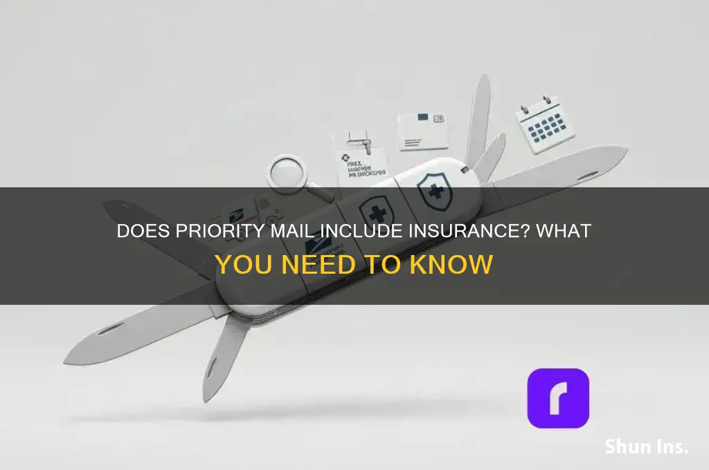 does priority mail automatically come with insurance