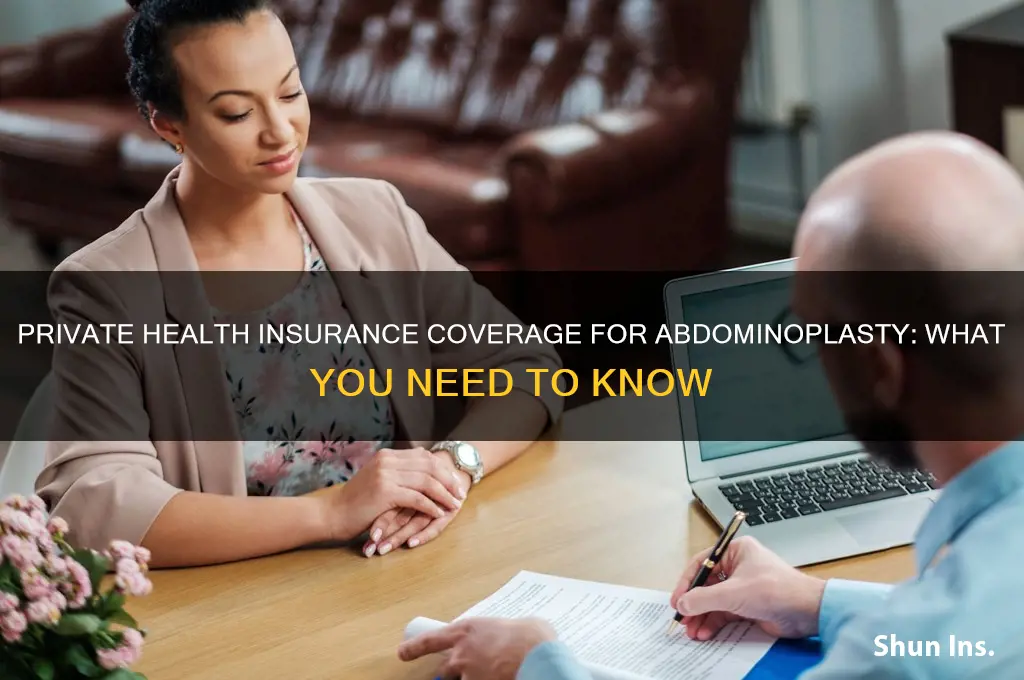 does private health insurance cover abdominoplasty