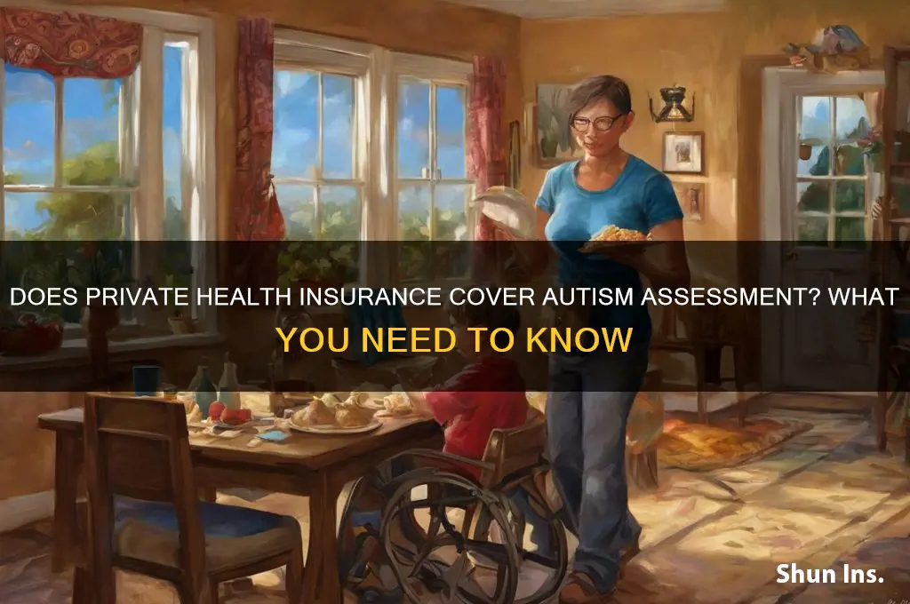 does private health insurance cover autism assessment
