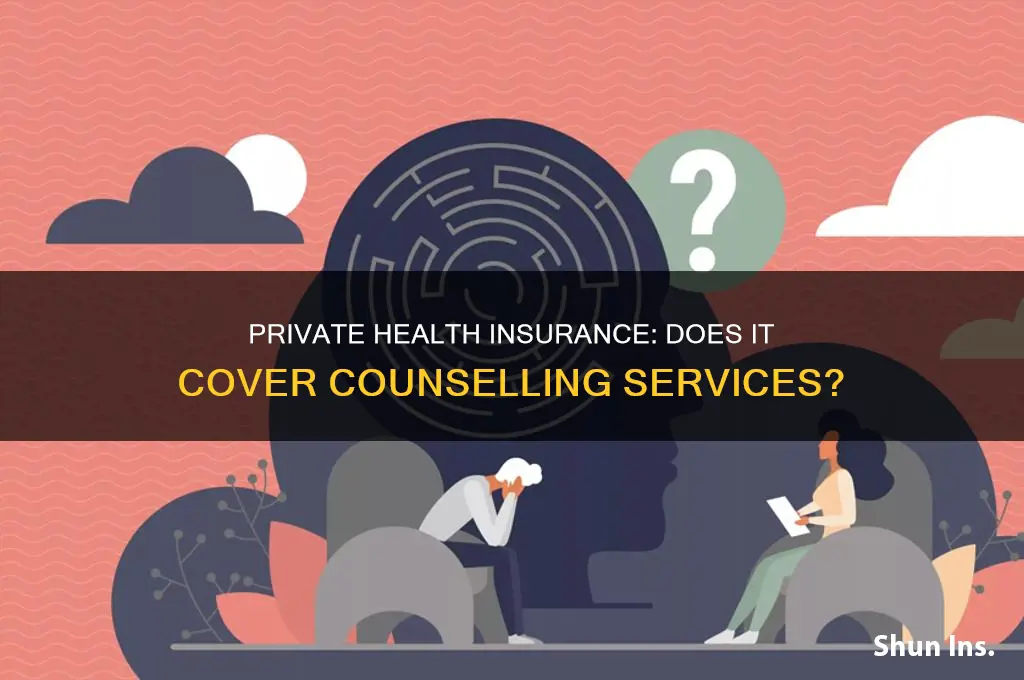 does private health insurance cover counselling