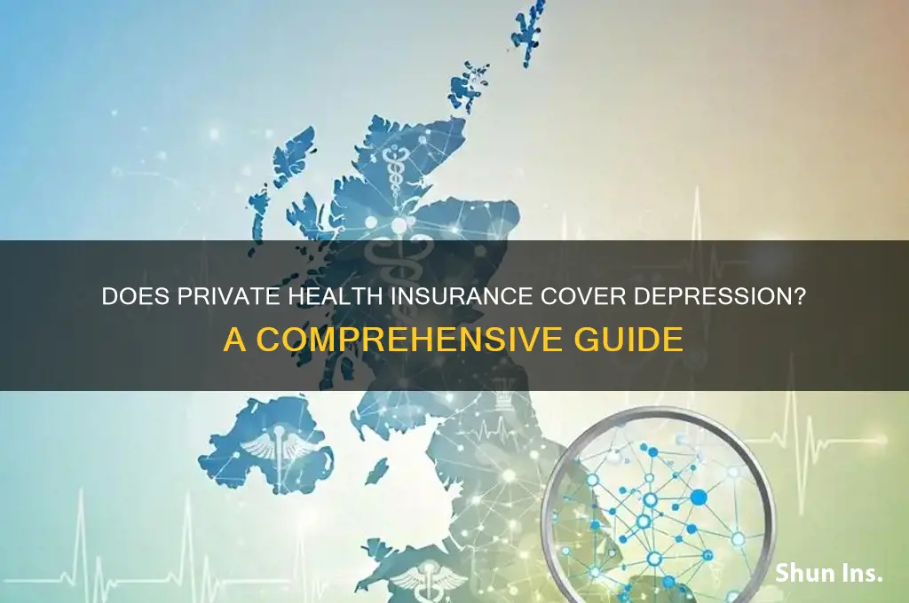 does private health insurance cover depression