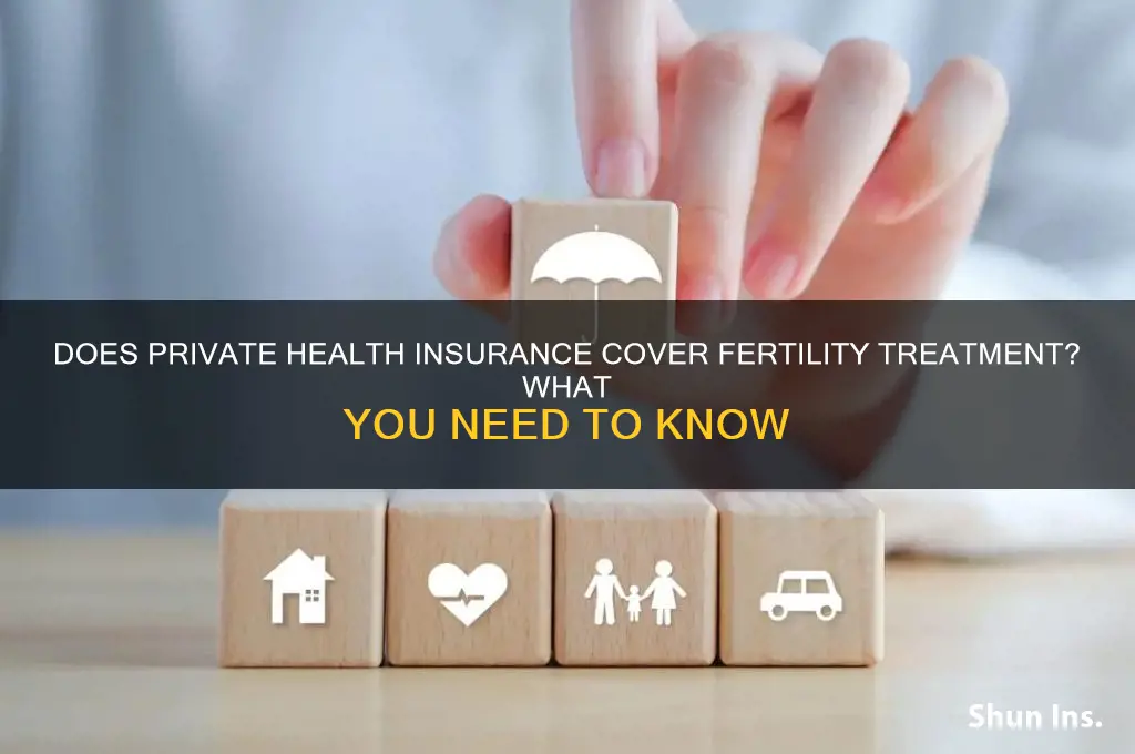 does private health insurance cover fertility treatment