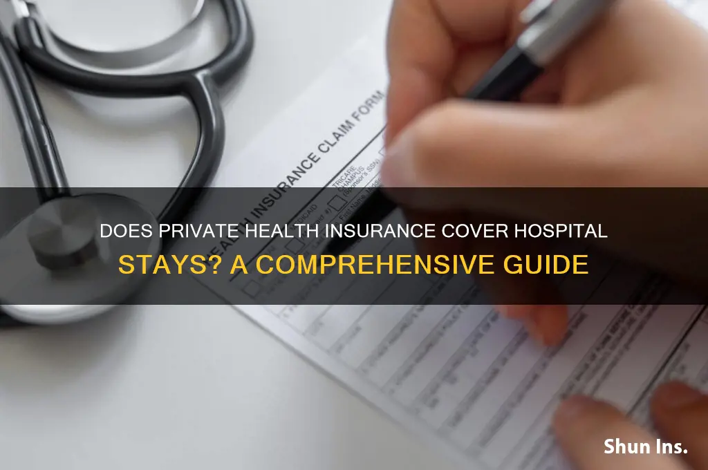 does private health insurance cover hospital