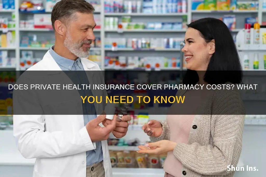 does private health insurance cover pharmacy