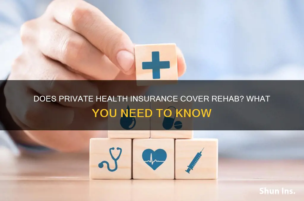 does private health insurance cover rehab
