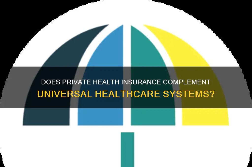 does private health insurance exist in universal