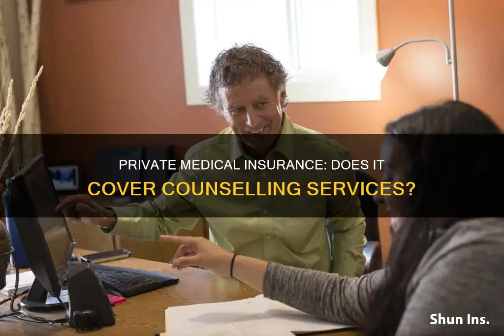 does private medical insurance cover counselling
