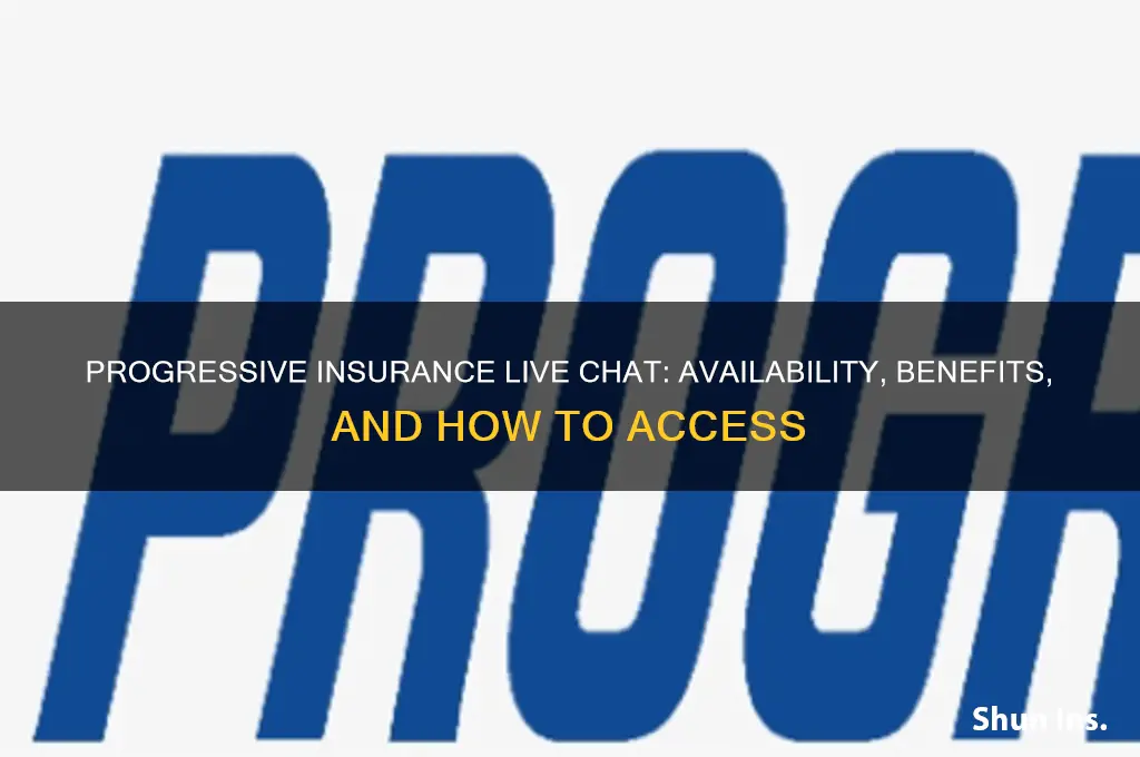 does progessive insurance have live chat