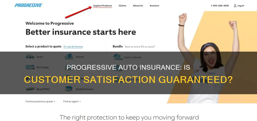 does progressive auto insurance have a good customer satisfaction rating