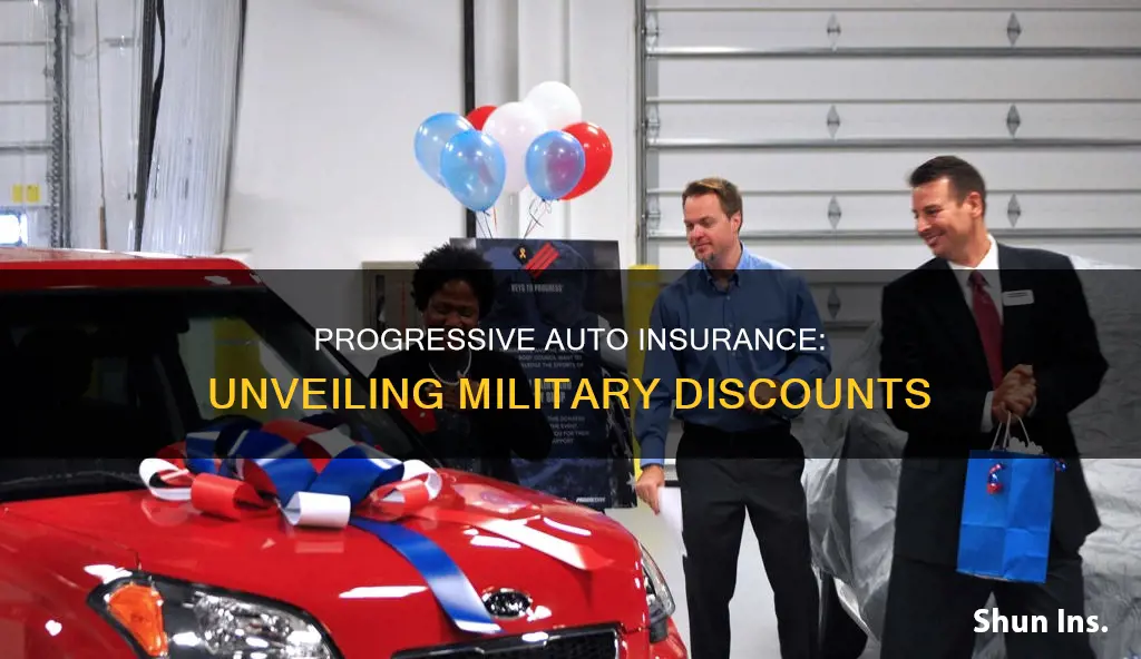 does progressive auto insurance offer military discount