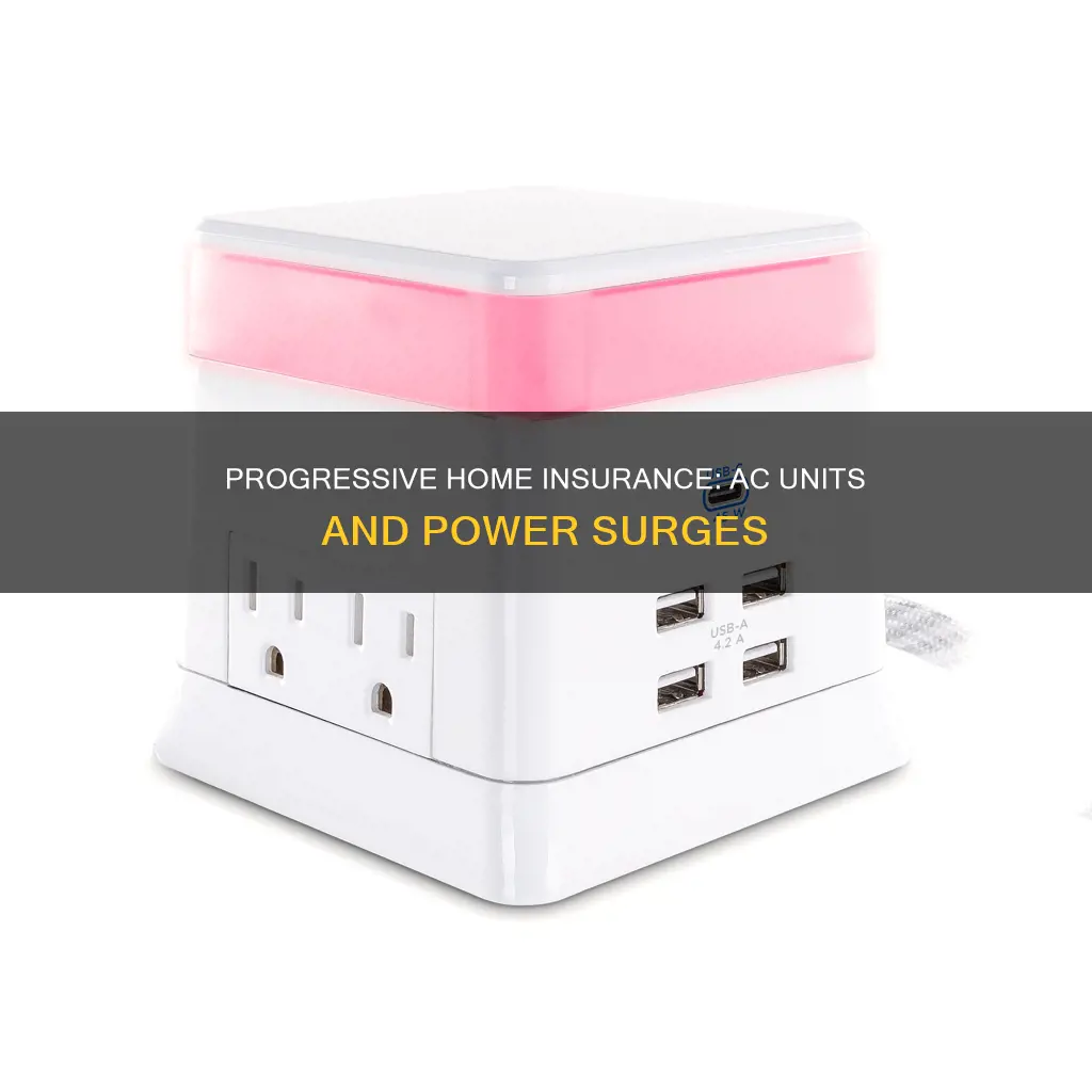 does progressive homeowners insurance cover ac units from surge