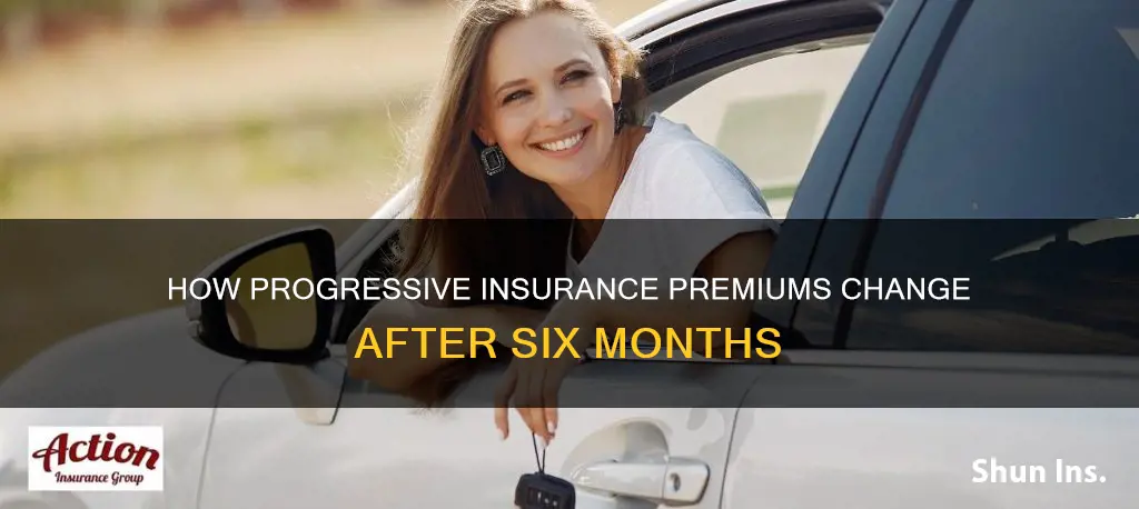 does progressive insurance go down after 6 months