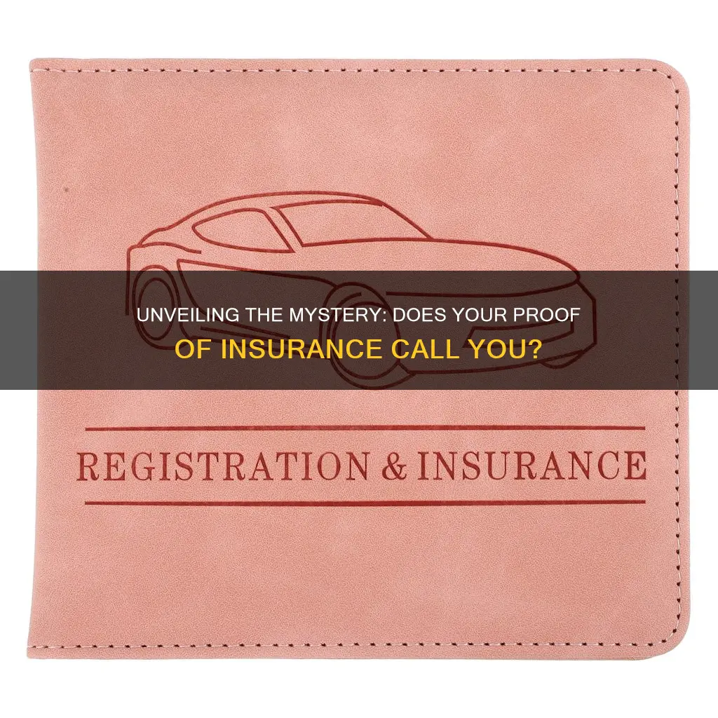 does proof of insurance phone