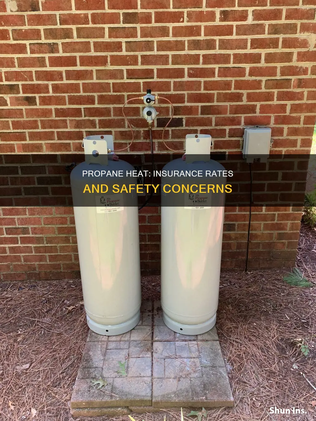 does propane heat increase insurance rates