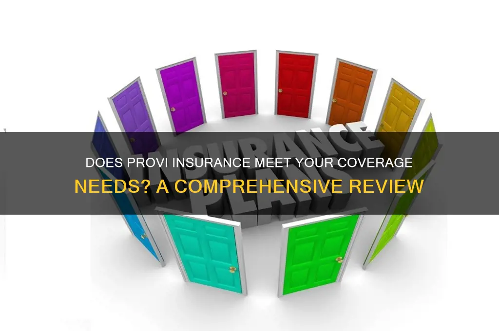 does provi insurance