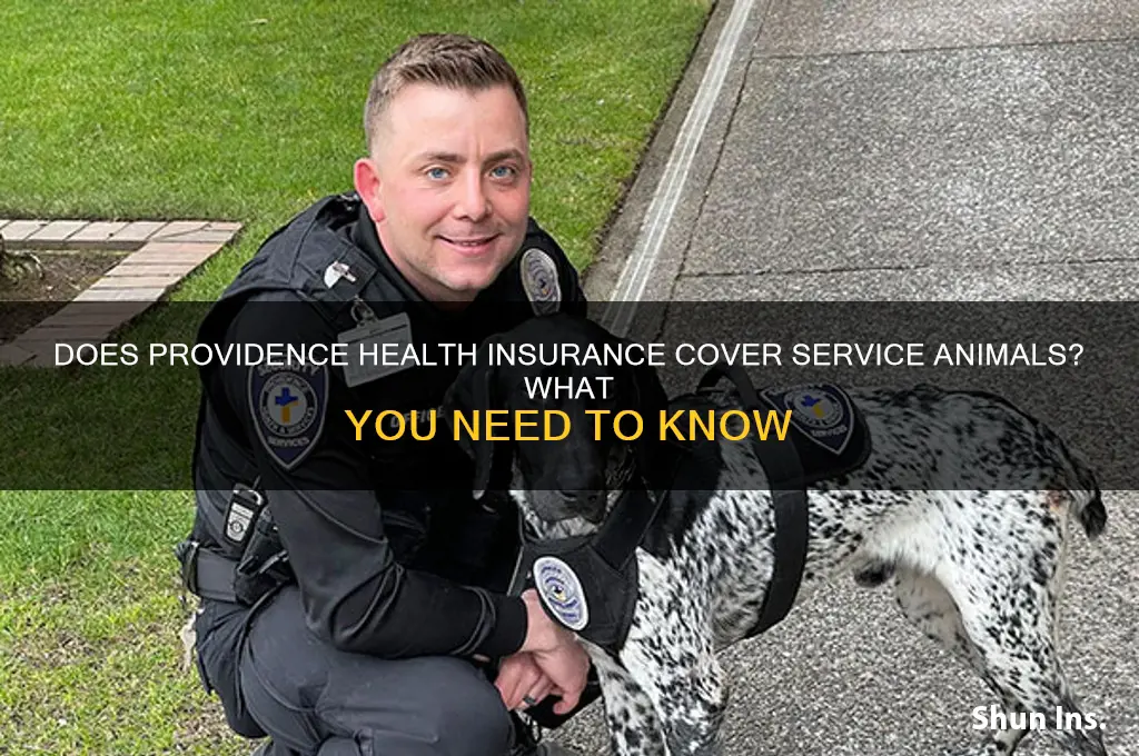 does providence health insurance cover service animals