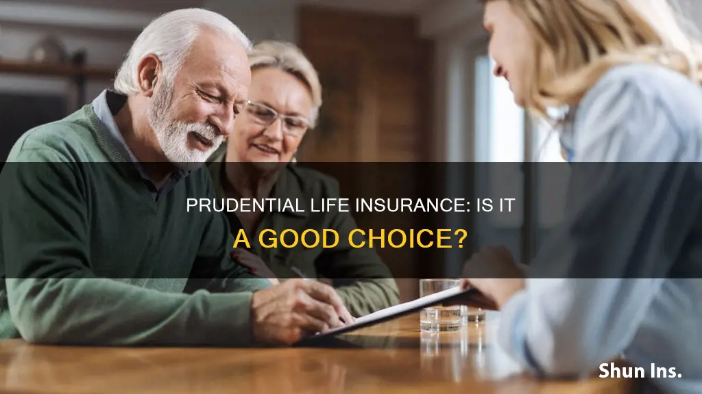 does prudential have good life insurance