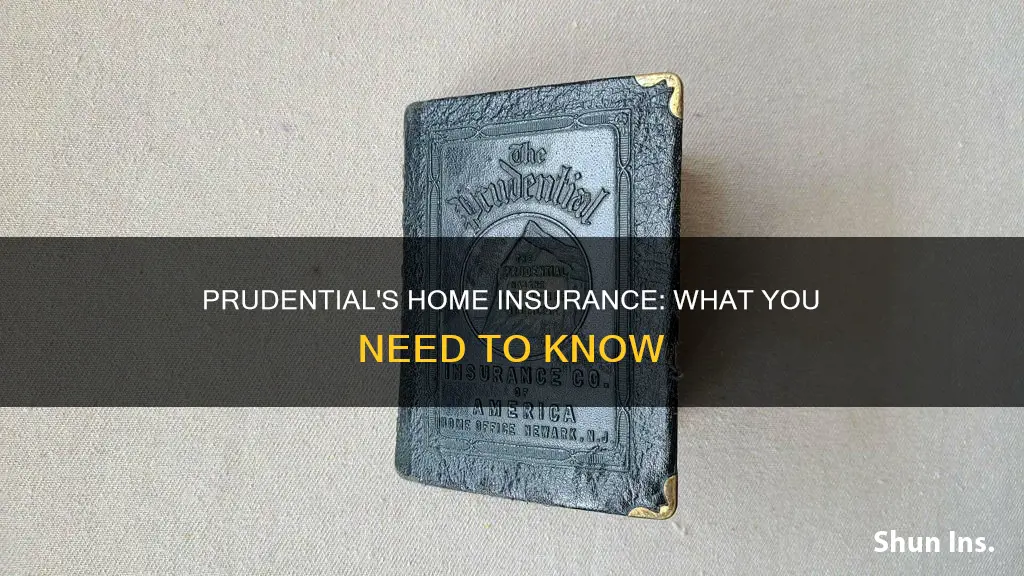 does prudential offer homeowners insurance