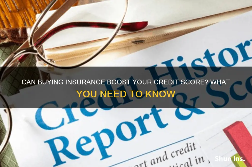 does purchasing insurance improve credit