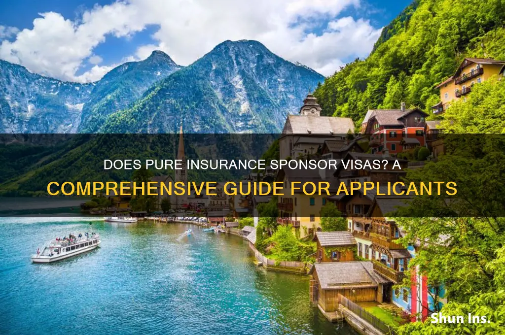 does pure insurance sponsor visa
