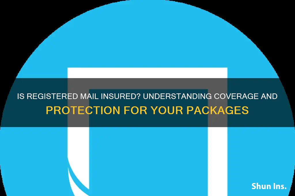 does registered mail come with insurance