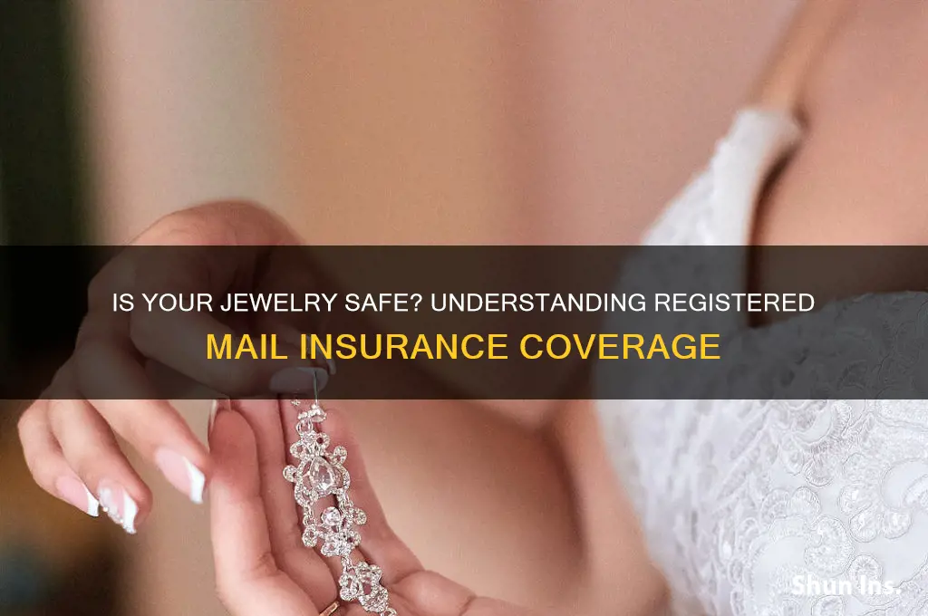 does registered mail insure jewelry
