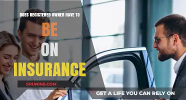 Registered Owner on Insurance: Legal Requirements and Policy Implications Explained