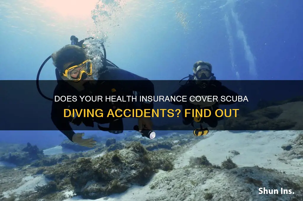 does regular health insurance cover diving accidents