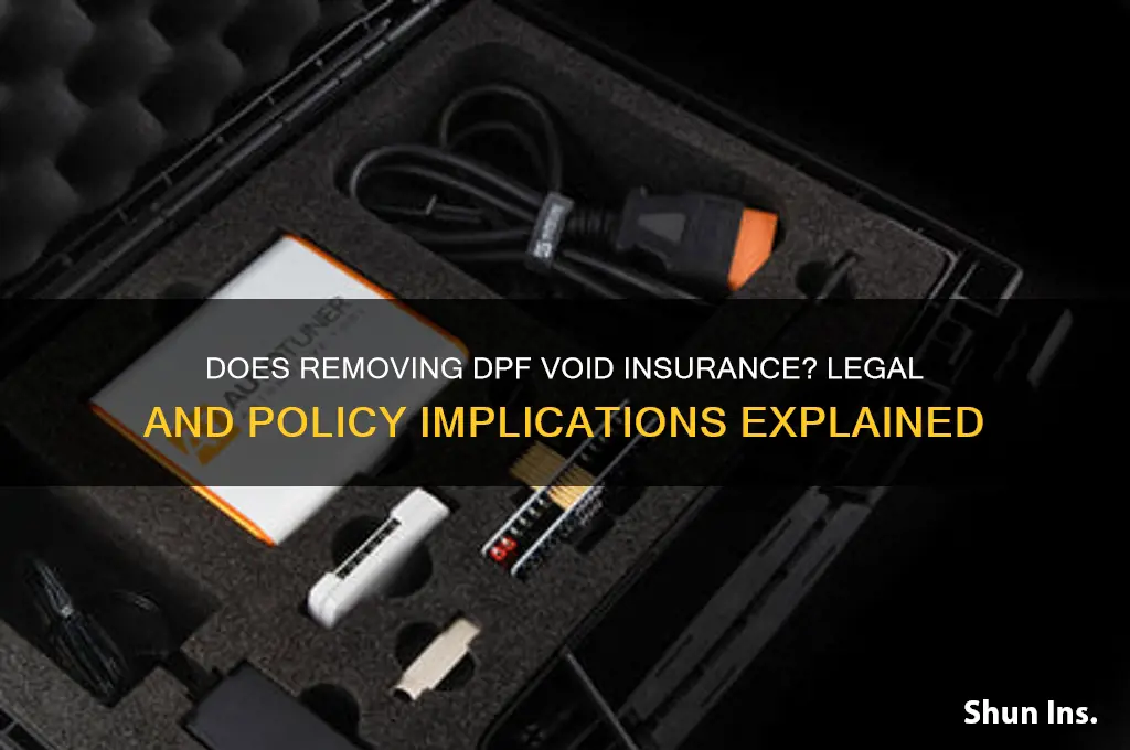 does removing dpf void insurance