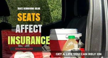 Rear Seat Removal: Impacting Your Insurance Rates?