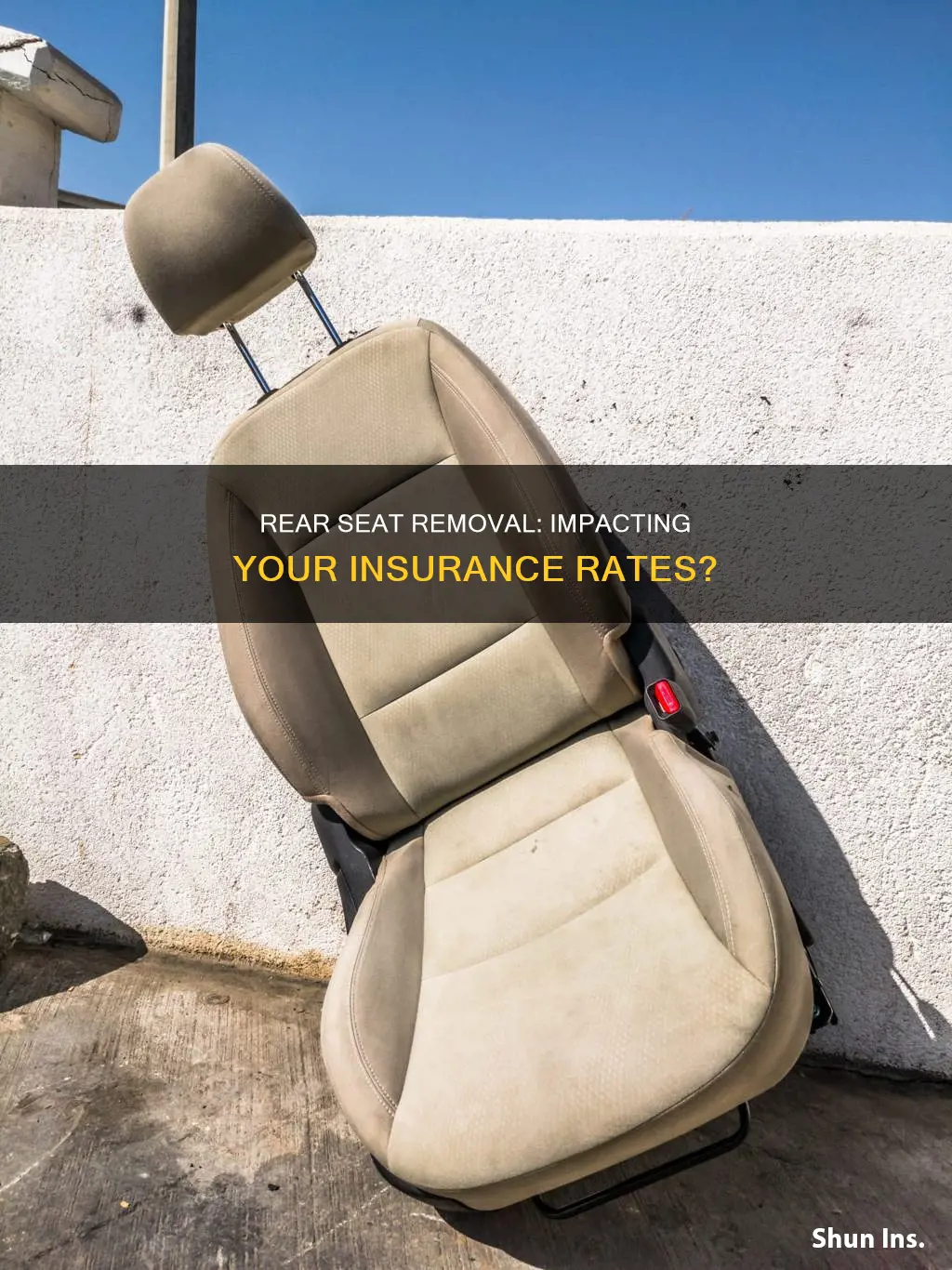 does removing rear seats affect insurance