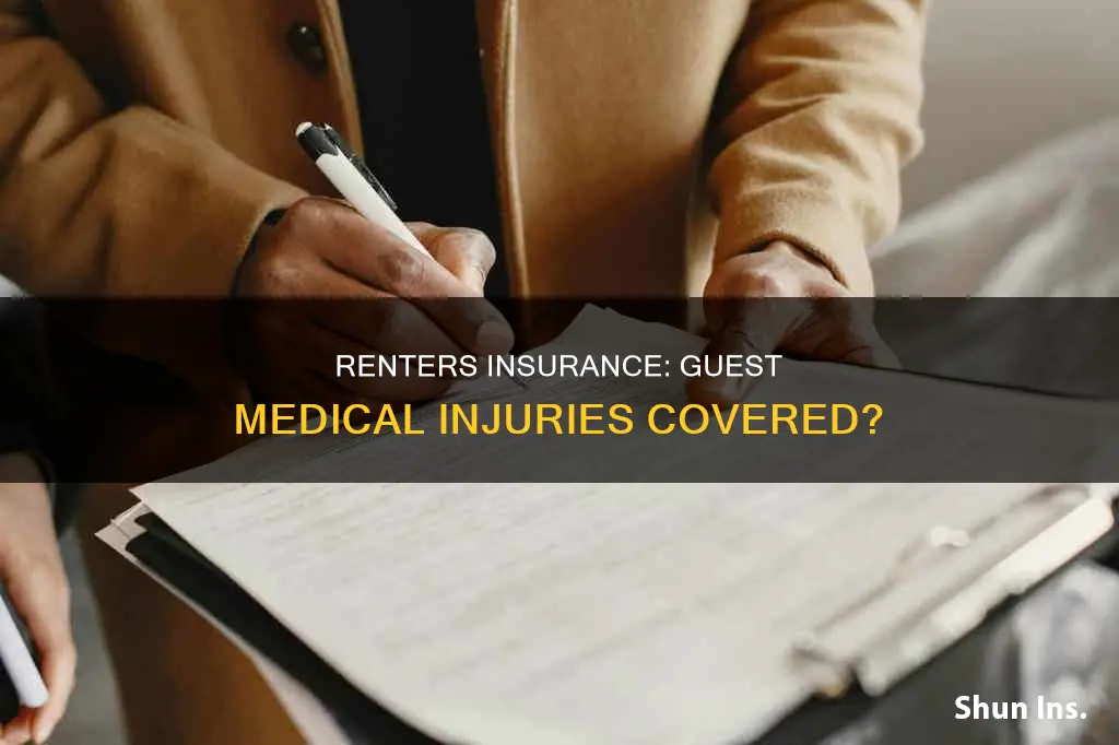 does renters insurance cover medical injuries to a guest