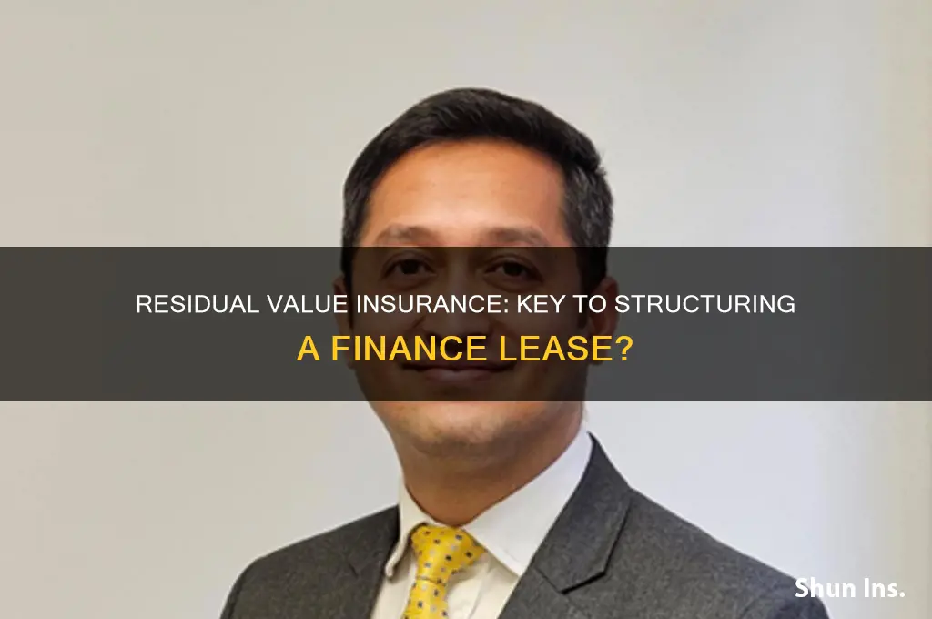 does residual value insurance help create a finance lease